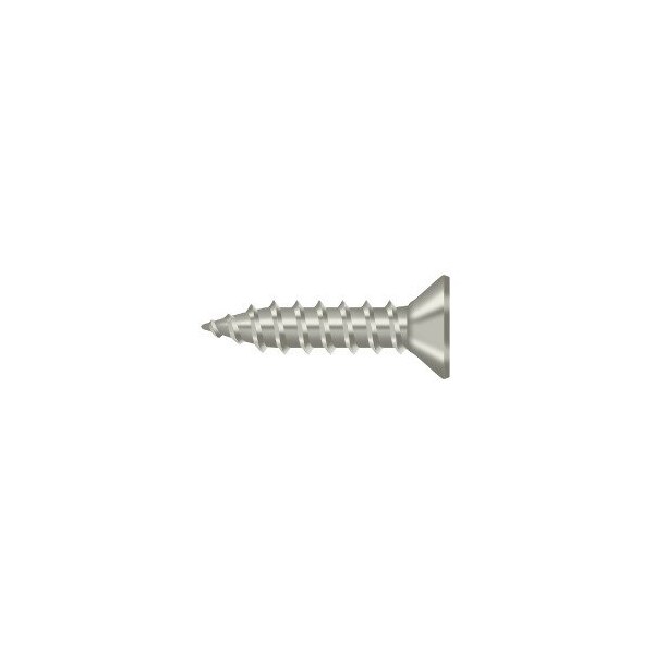 Deltana Wood Screw, Brushed Nickel Steel SCWS975U15 - main